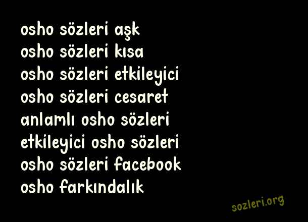Osho